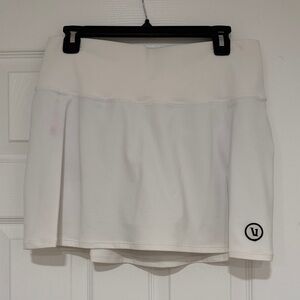 Vuori Volley White Mini Skirt